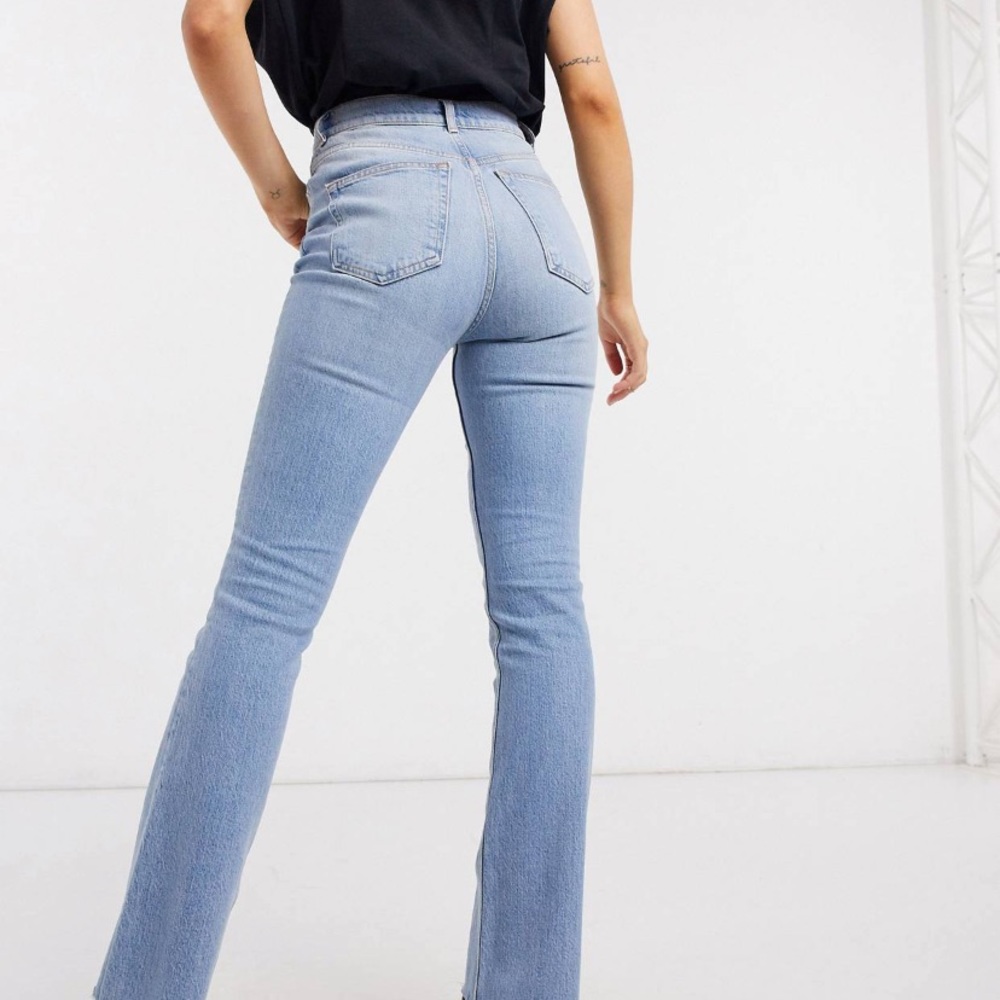 ASOS | high rise 70s flare jeans